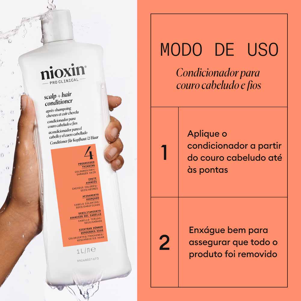 Condicionador Nioxin System 4 1L
