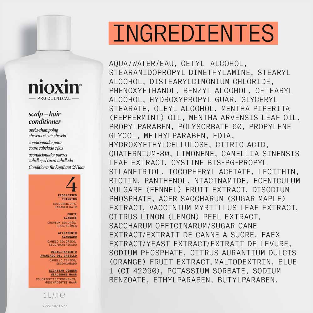 Condicionador Nioxin System 4 1L