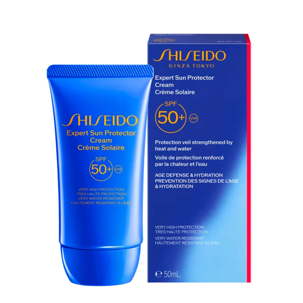 Protetor Solar Facial Expert Sun Protector Cream Spf50 Shiseido 50ml
