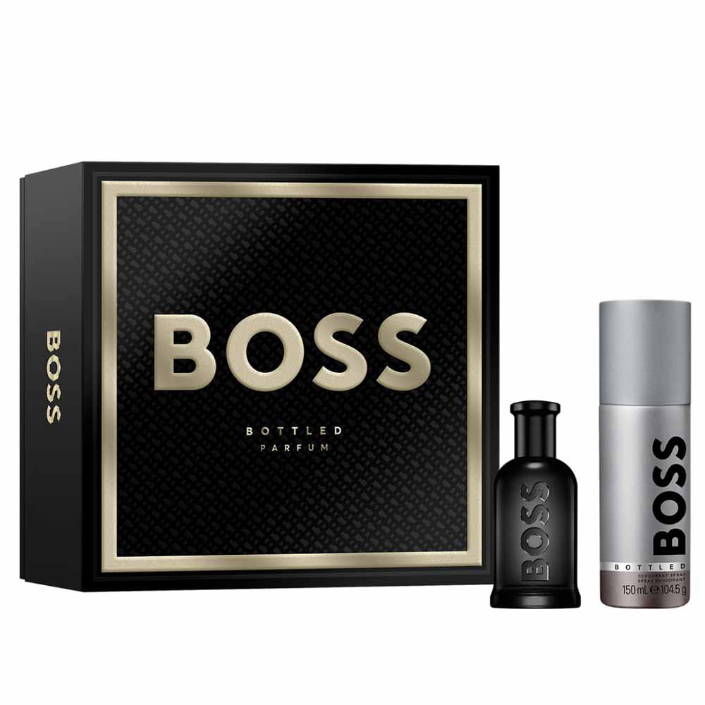 Kit Hugo Boss Boss Bottled Coffret Perfume Masculino Parfum 50ml + Desodorante 150ml