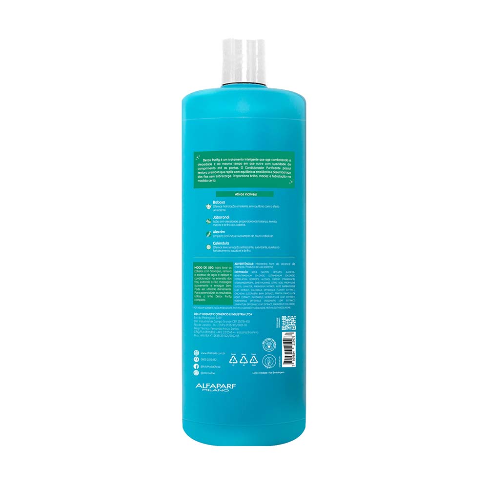 Condicionador Bálsamo Alta Moda Detox Purify 1L