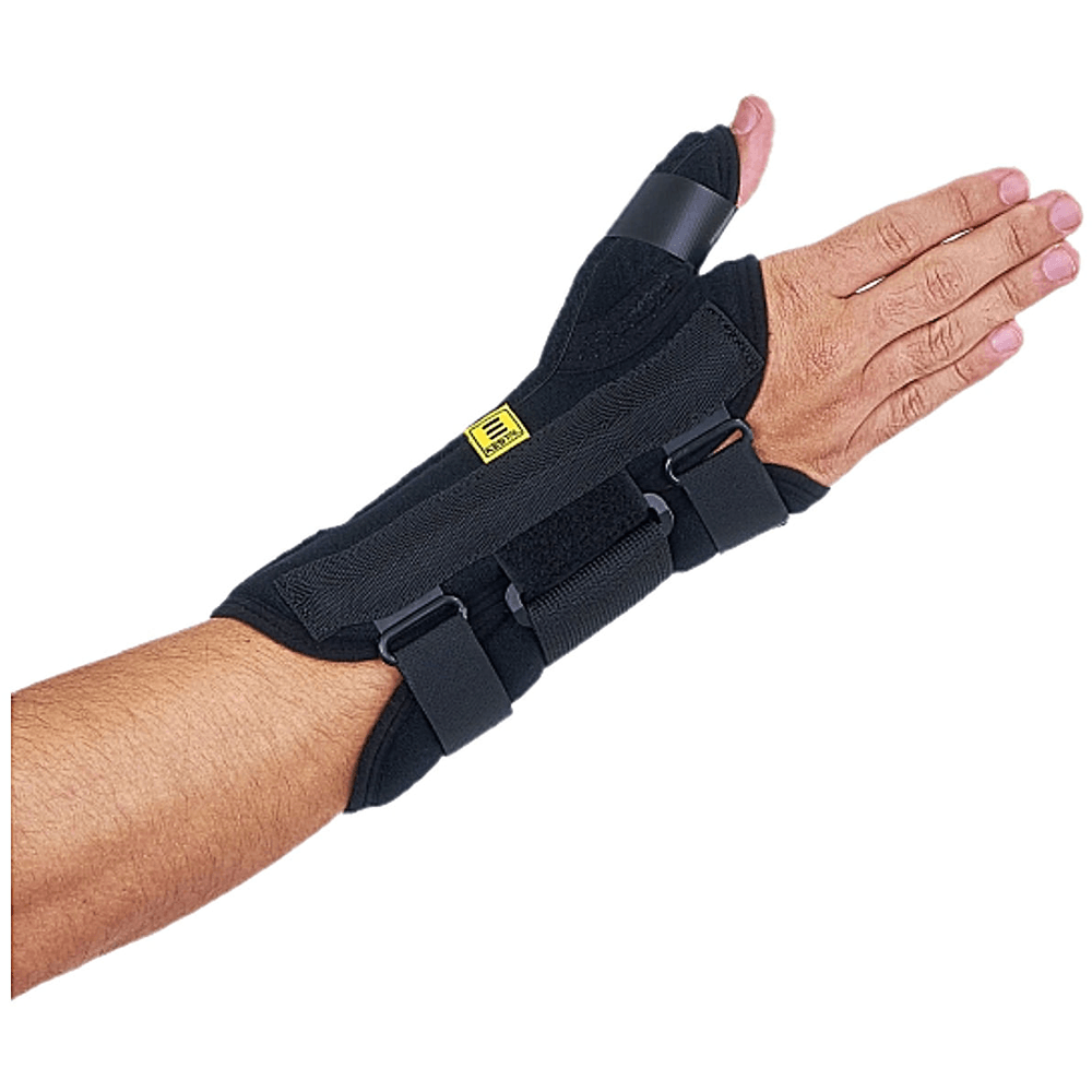 Órtese Punho Tala Polegar Kso139 Preto Direito Kestal Tam M