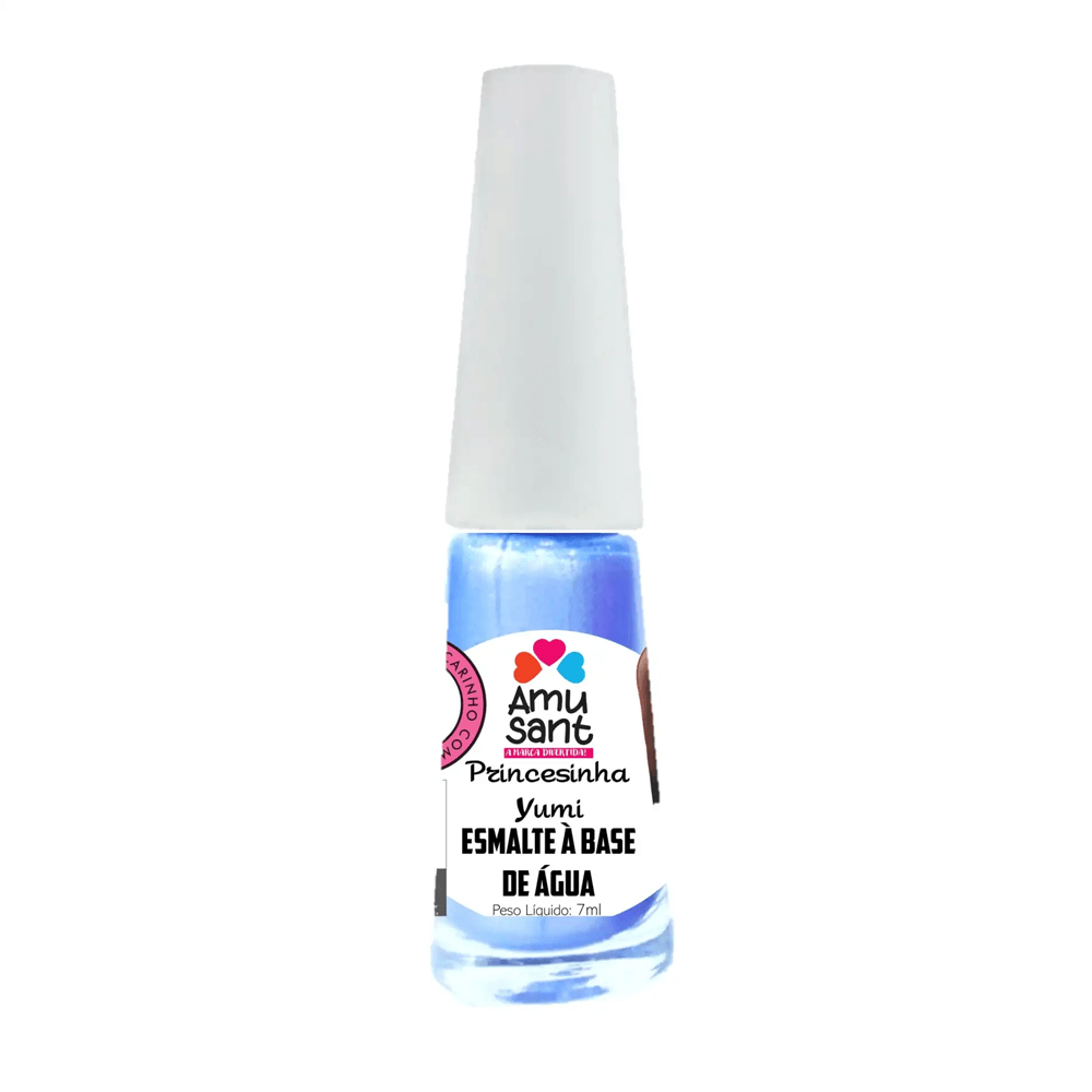 Esmalte Infantil À Base De Água Amusant Princesinha Yumi 7ml