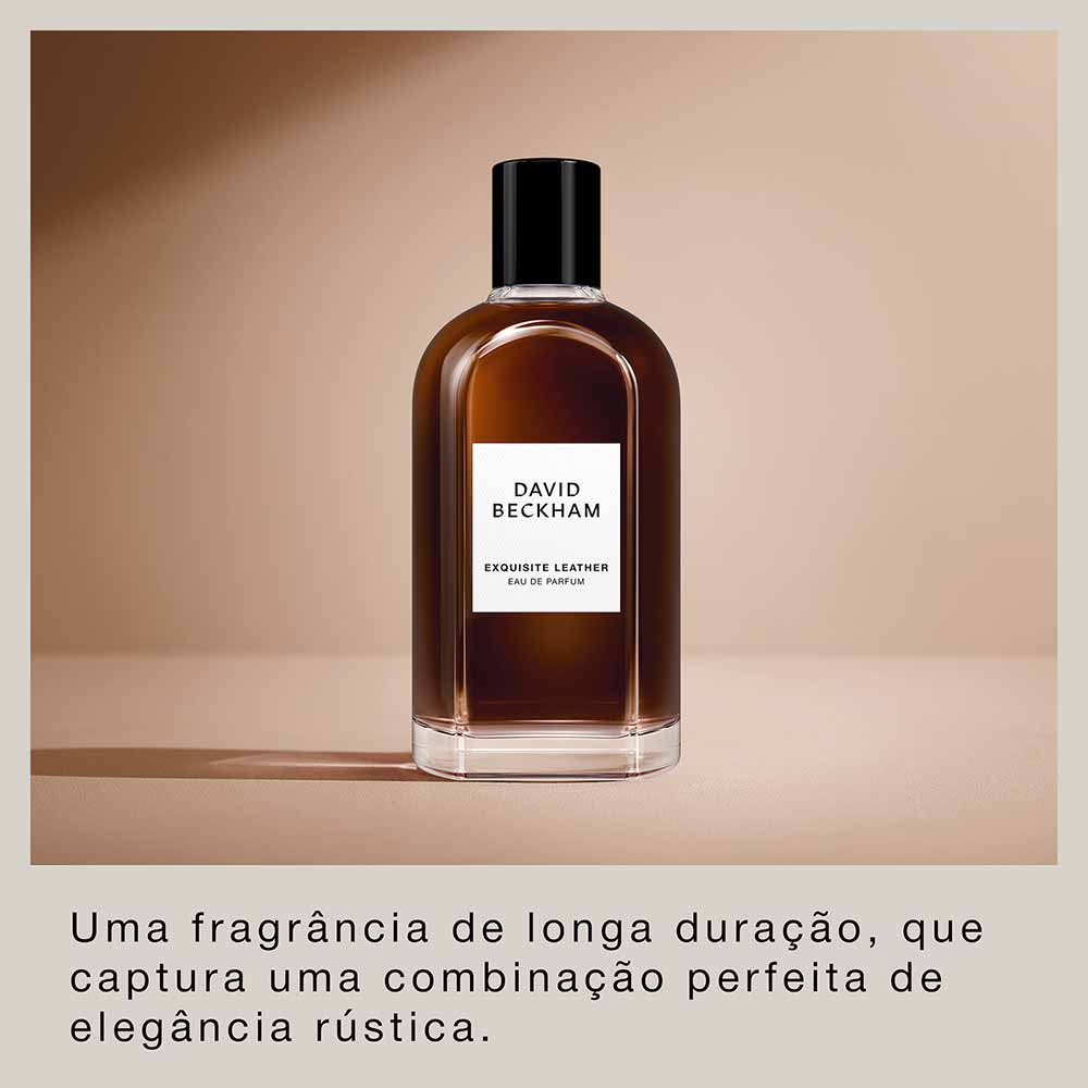 Perfume Masculino The Collection Exquisite Leather David Beckham Eau de Parfum 100ml