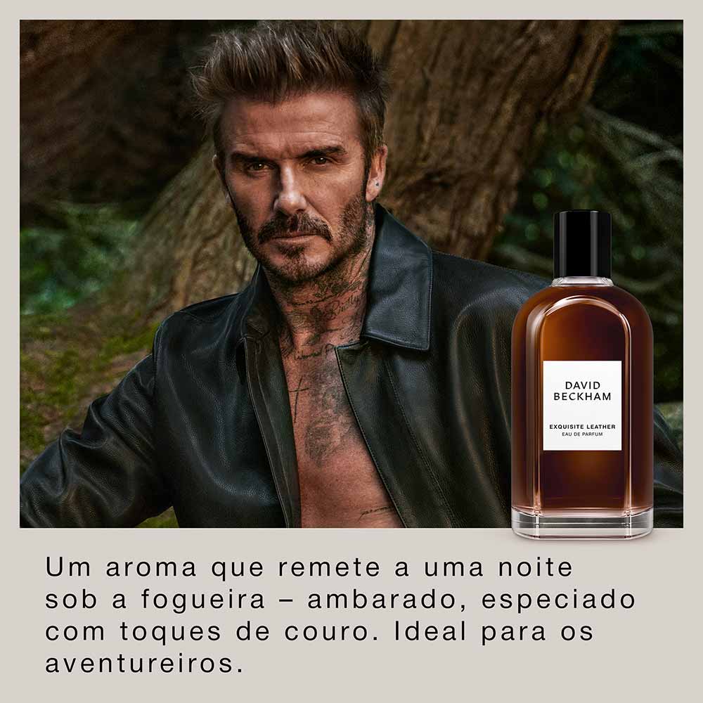 Perfume Masculino The Collection Exquisite Leather David Beckham Eau de Parfum 100ml