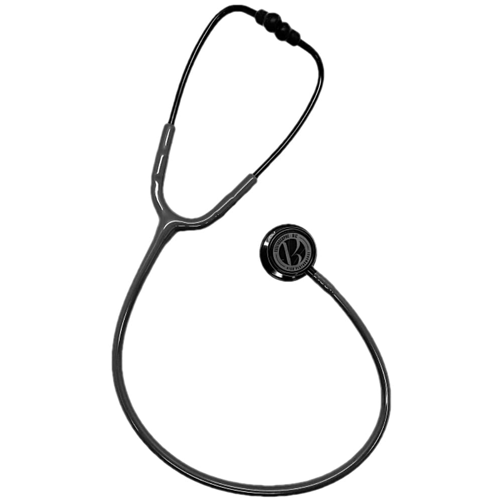 Estetoscópio Es1526 Duplo Inox Adulto E Pediátrico Cinza Bic
