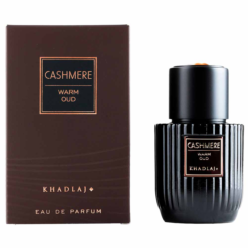Perfume Masculino Cashmere Warm Oud Khadlaj Eau de Parfum 100ml