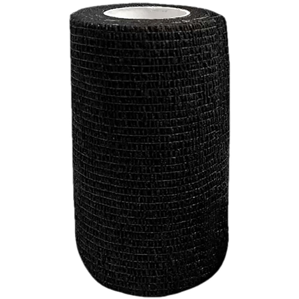 Bandagem Elástica Autoaderente Bioland Preta 10cmx4,5m Unidade