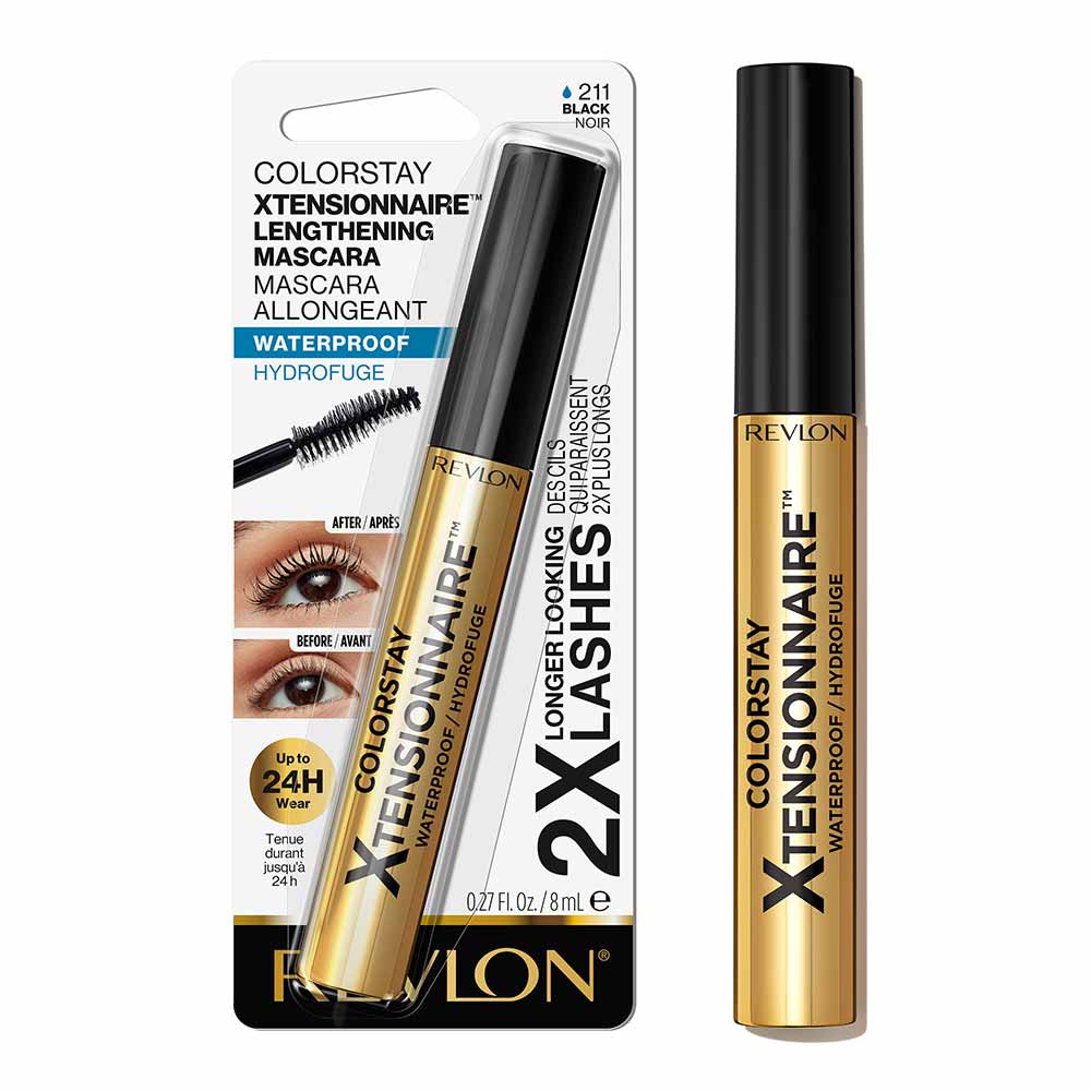 Máscara de Cílios ColorStay Xtensionnaire À Prova D'água Revlon Preta
