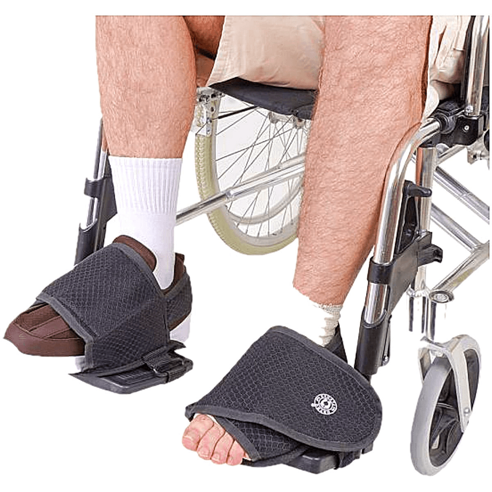Protetor Para Segurança E Fixação De Pé Em Cadeira De Rodas
