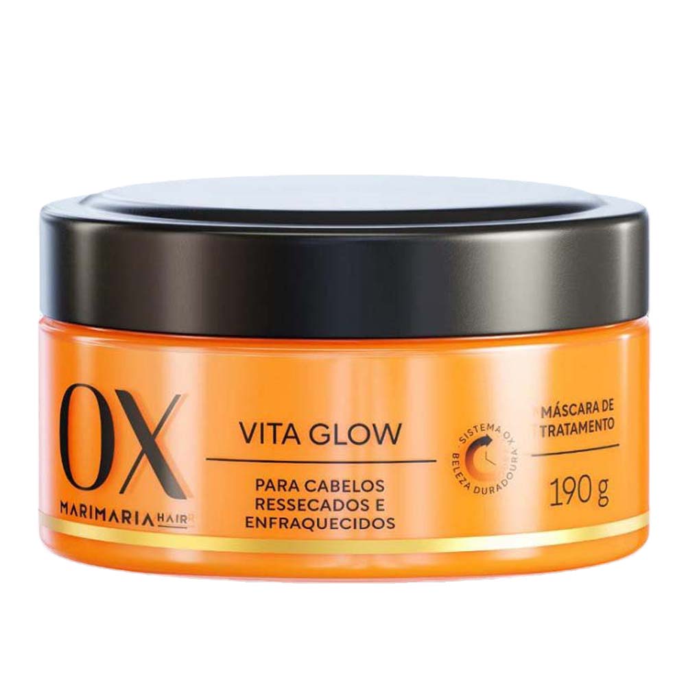 Máscara De Tratamento Vita Glow Ox 190g