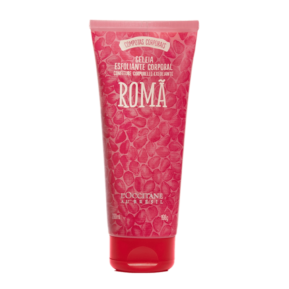 Geleia De Banho Esfoliante Romã L'occitane Au Brésil 200ml