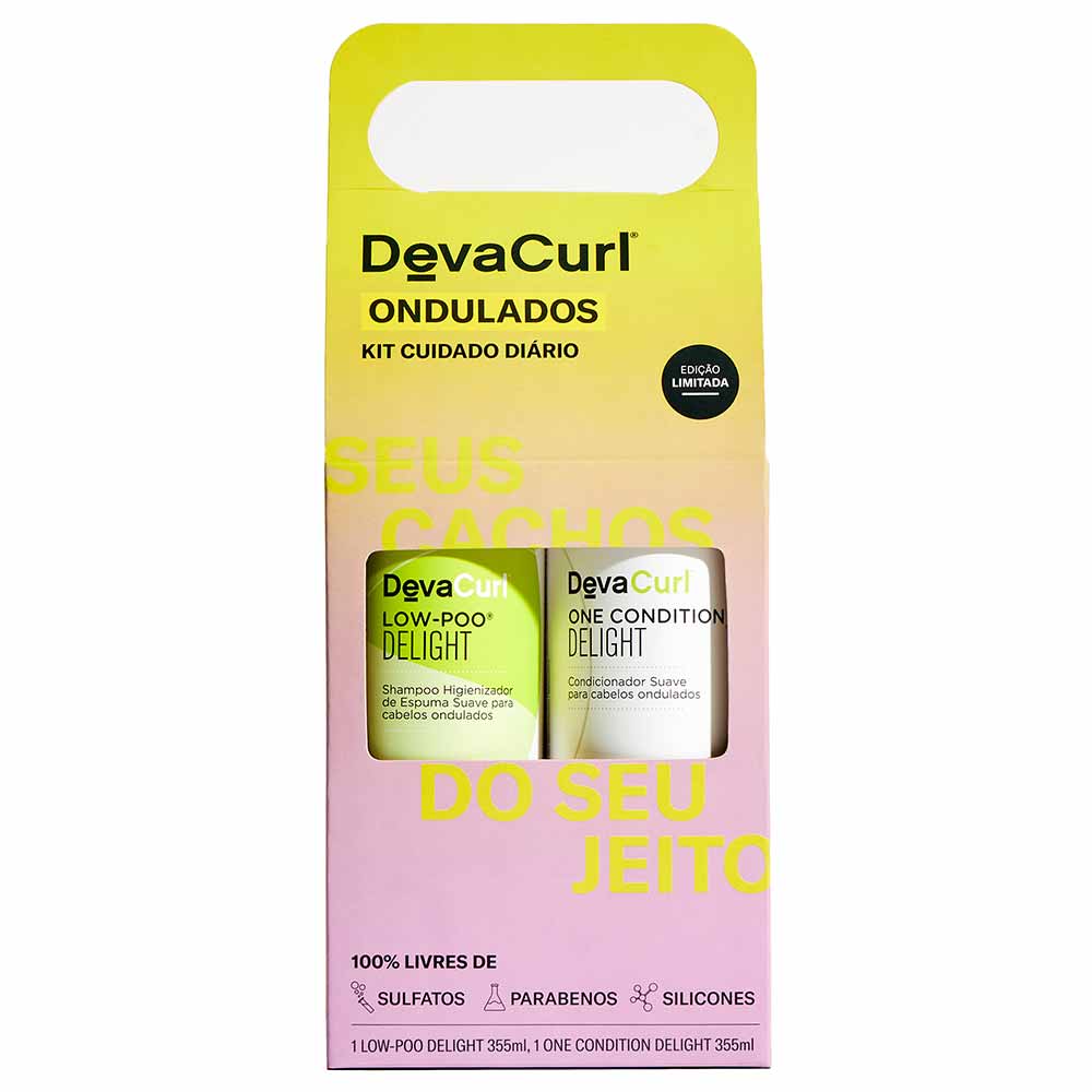 Kit Cabelos Ondulados Deva Curl