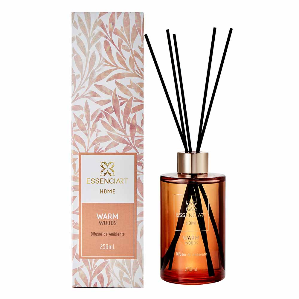 Difusor de Ambiente Essenciart Home Warm Wood 250ml