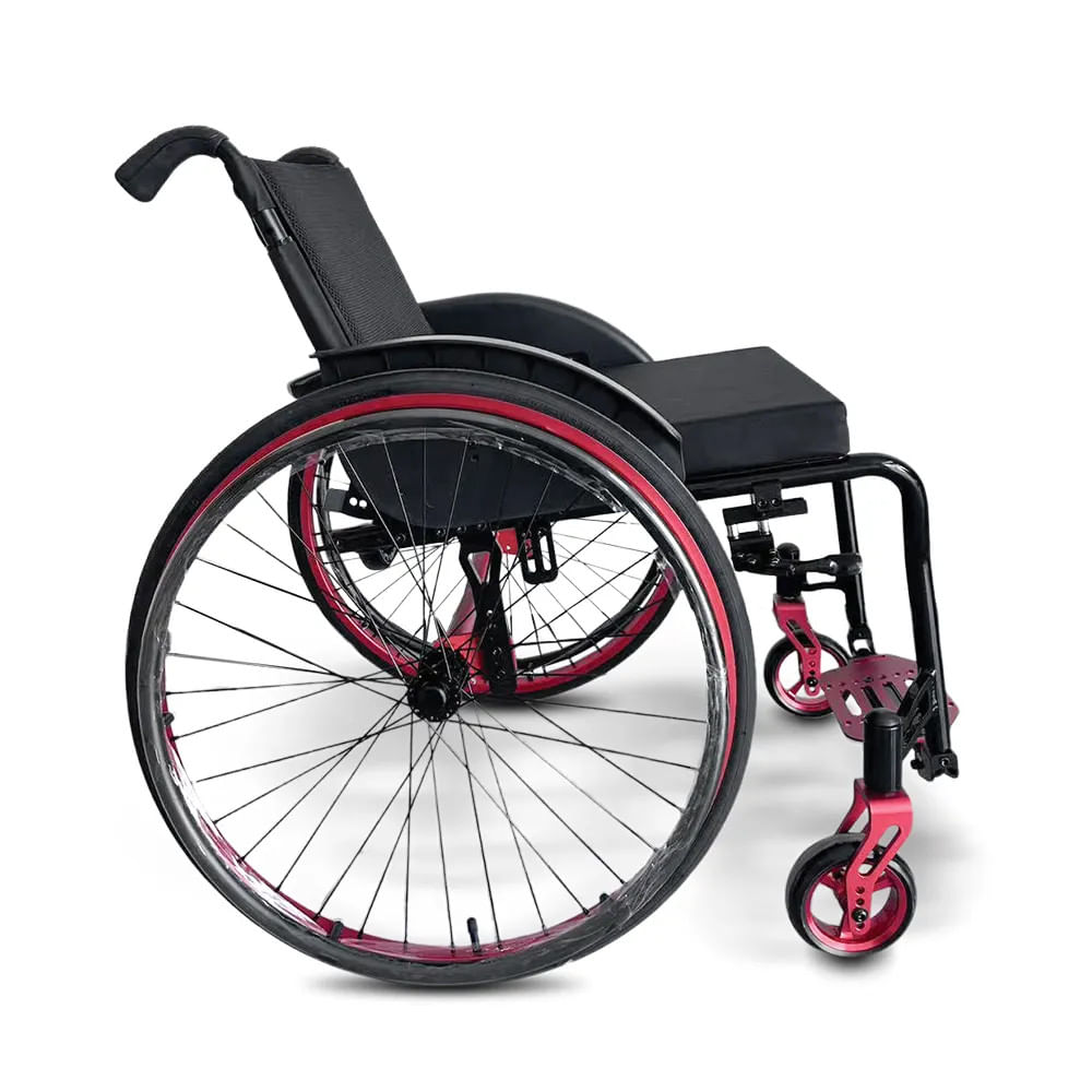 Cadeira de Rodas  Monobloco em Alumínio M2 Max Moving Tam 42 Dellamed