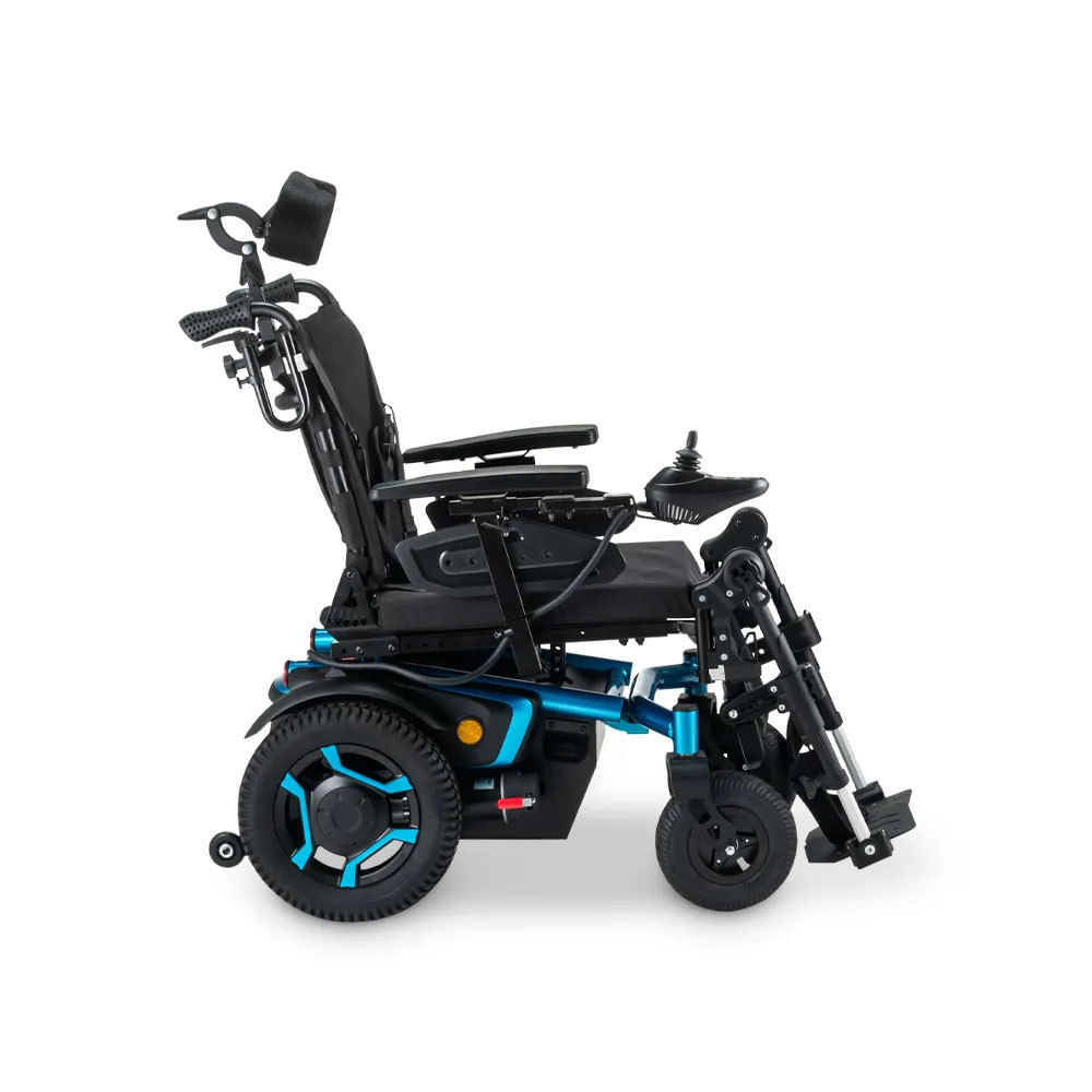 Cadeira de Rodas Elétrica Dellamed OptimusMed Largura Regulável, Reclinável com TILT até 136kg