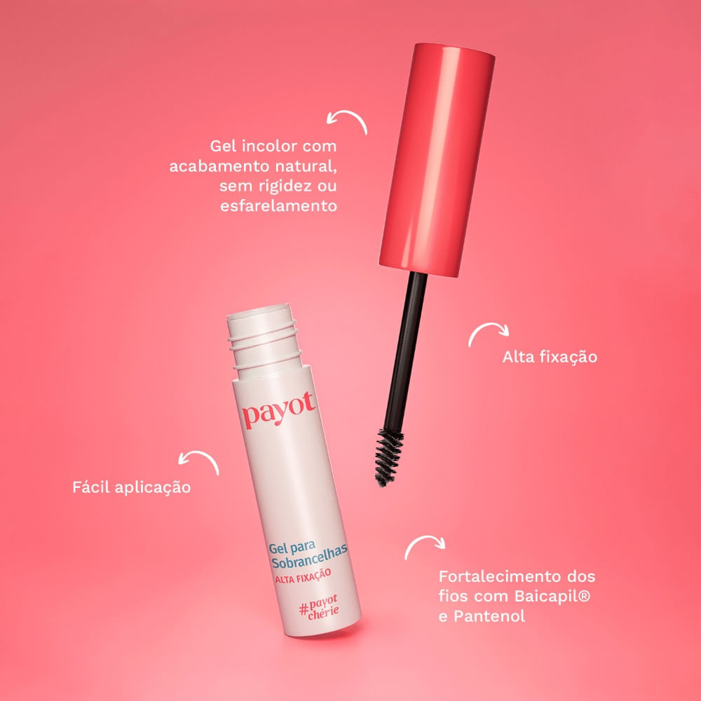 Gel para Sobrancelhas Alta Fixação Payot