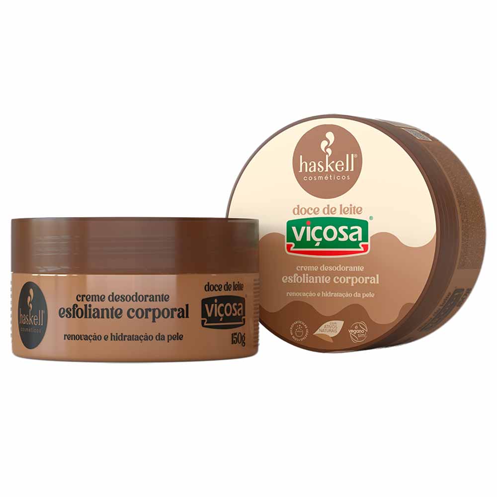 Esfoliante Corporal Haskell Doce de Leite 150g