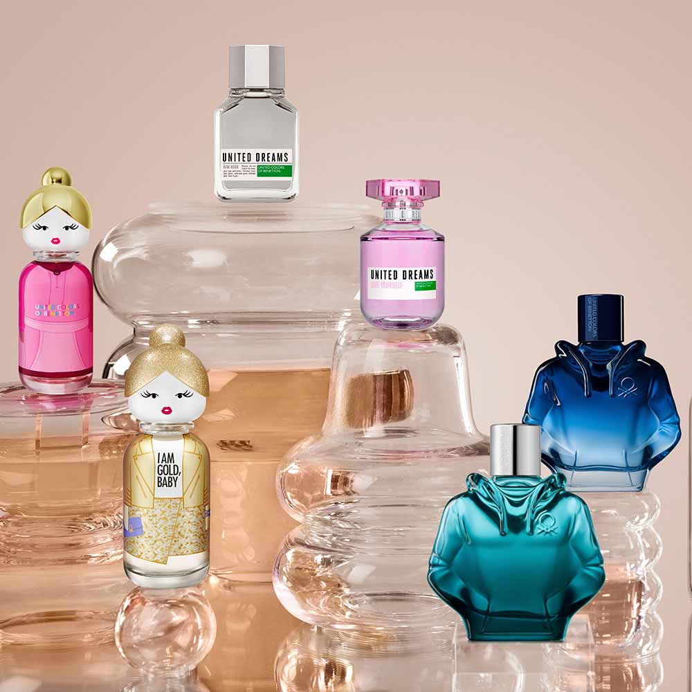 Kit Coffret Benetton Tribe Masculino Eau de Toilette + Deo Colônia