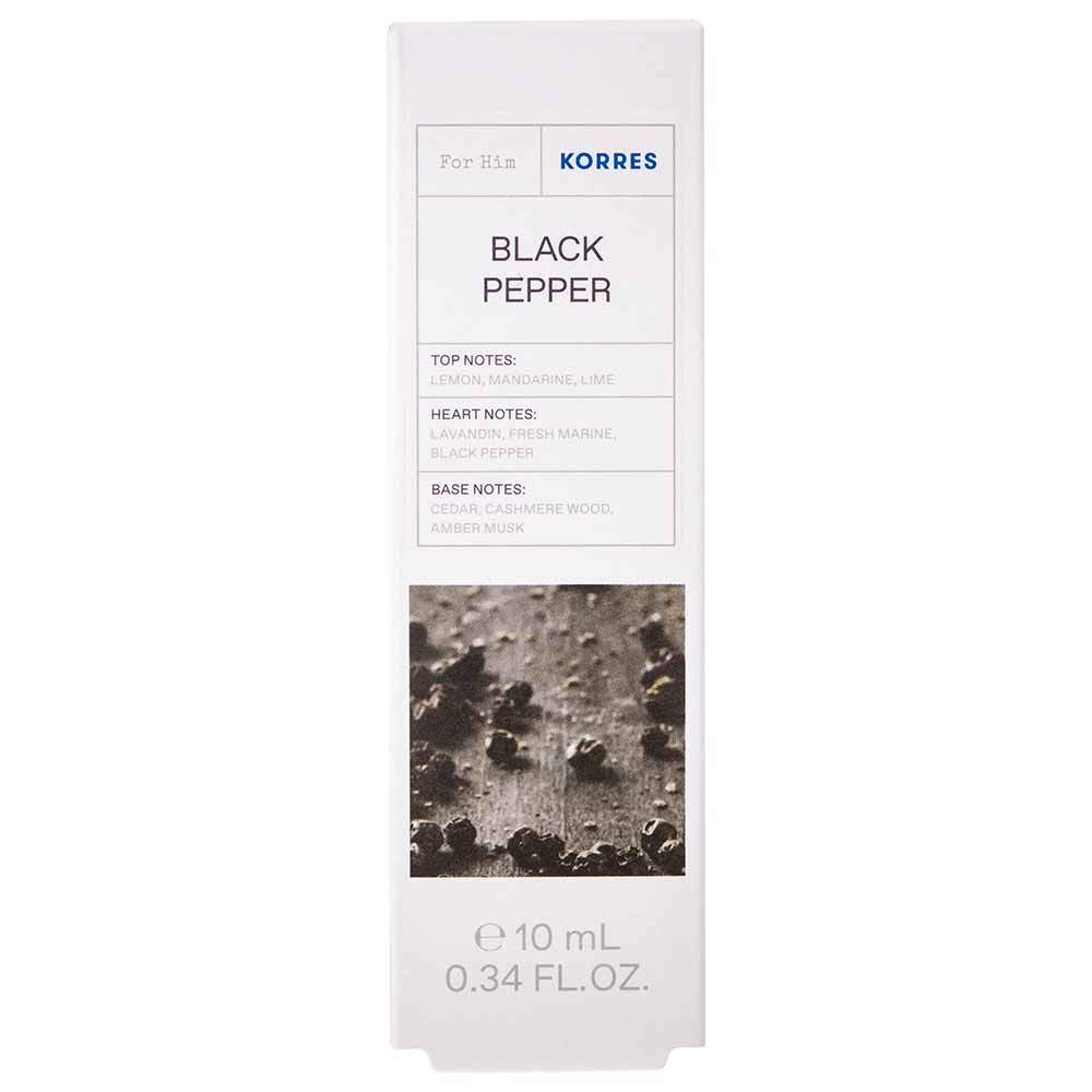 Perfume Masculino Deo Colônia Black Pepper Korres 10ml