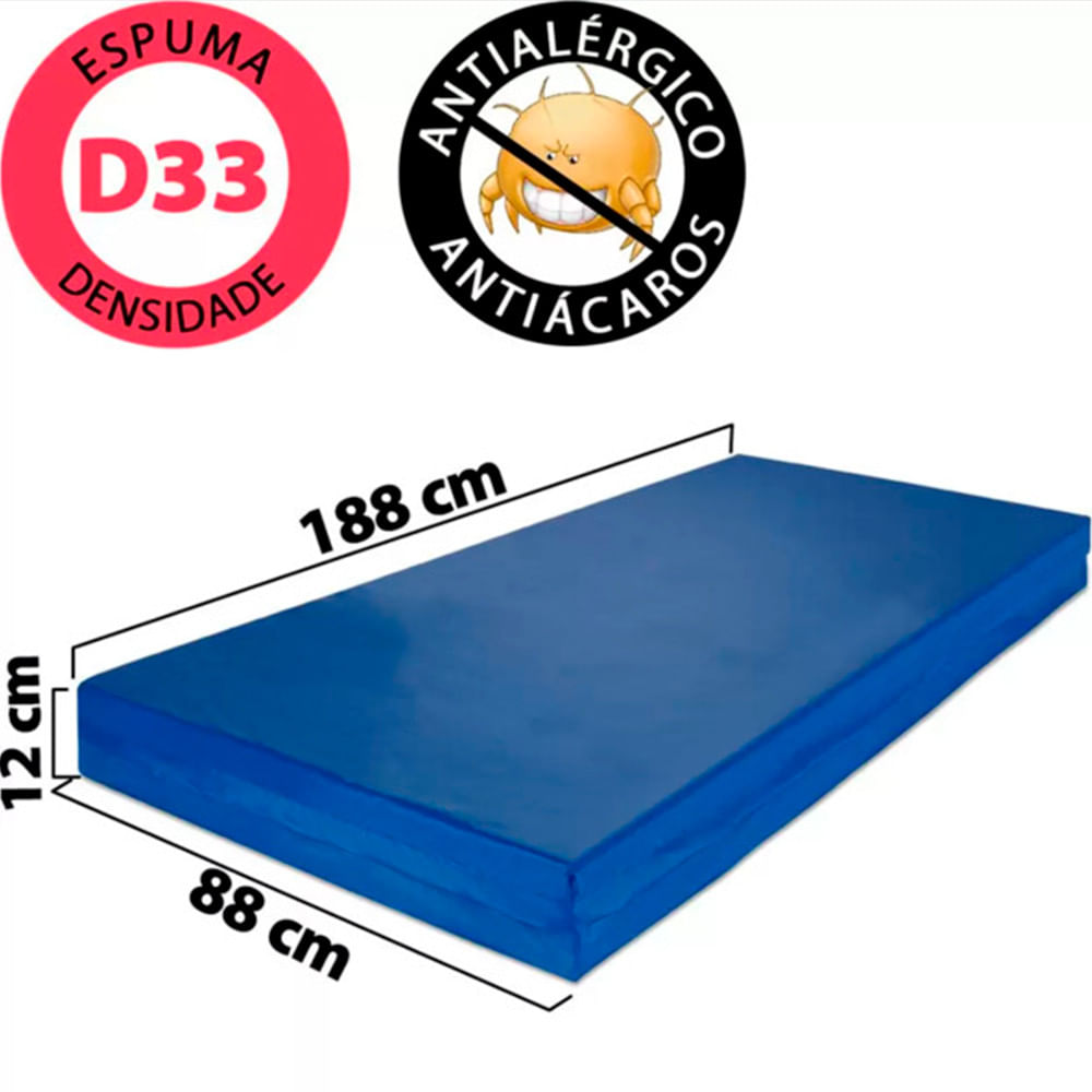 Colchão para Uso Hospitalar e Domiciliar D28 120 kg Dellamed