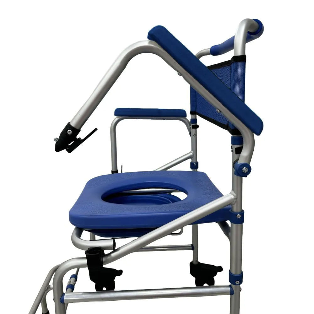 Cadeira de Banho D55 Ultraleve 4 em 1 até 135 Kg Dellamed