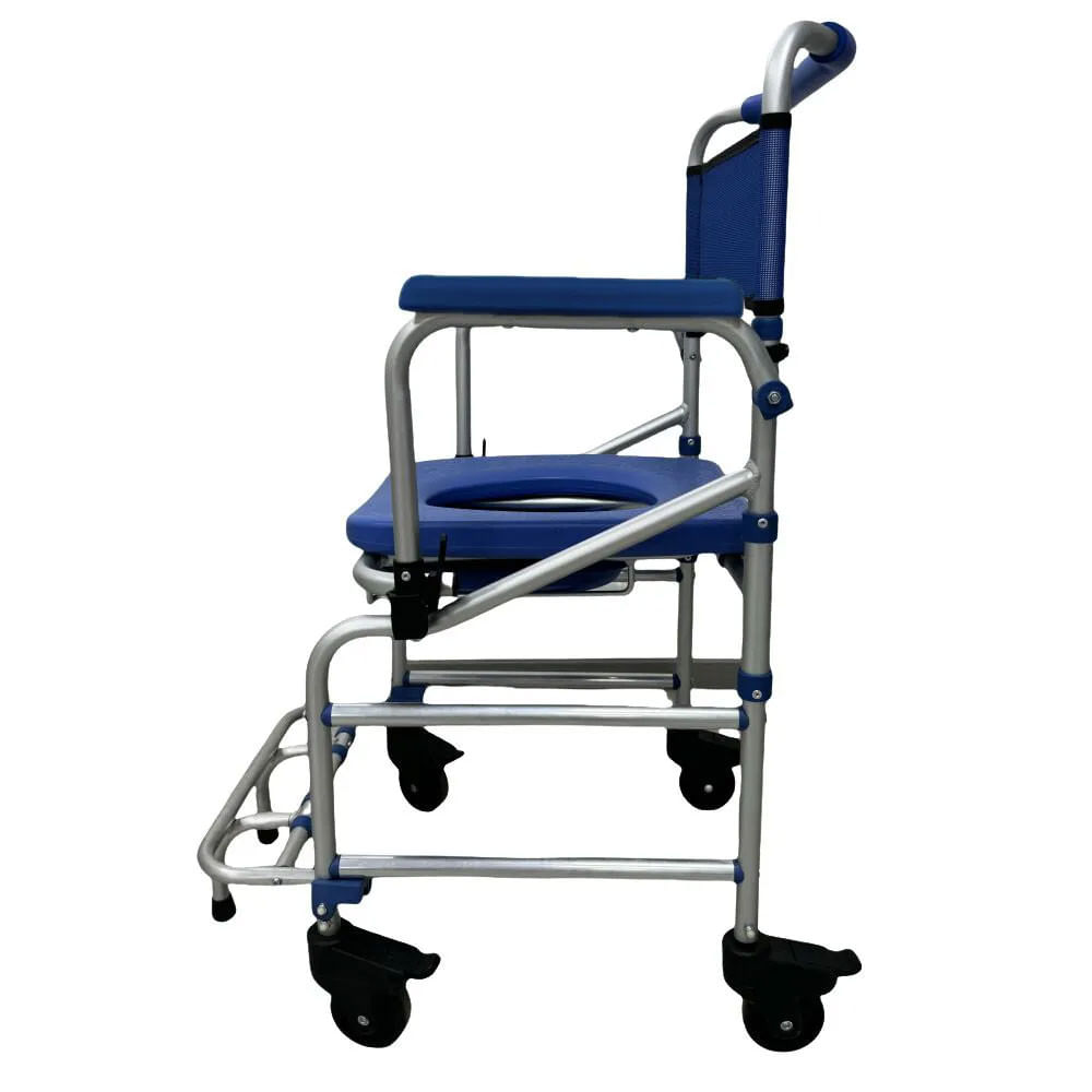 Cadeira de Banho D55 Ultraleve 4 em 1 até 135 Kg Dellamed
