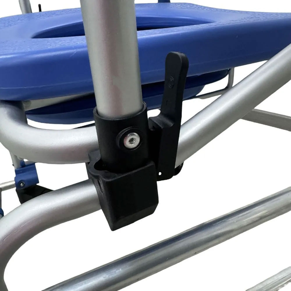 Cadeira de Banho D55 Ultraleve 4 em 1 até 135 Kg Dellamed