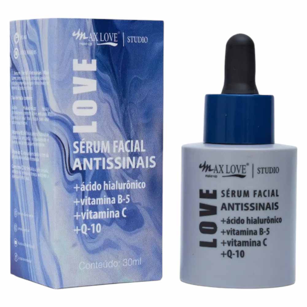 Sérum Facial Antissinais Max Love 30ml