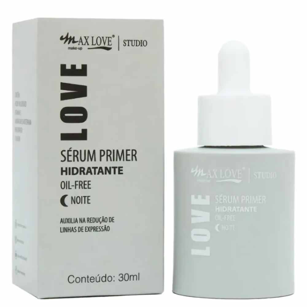 Sérum Facial Primer Hidratante Oil-Free Max Love 30ml