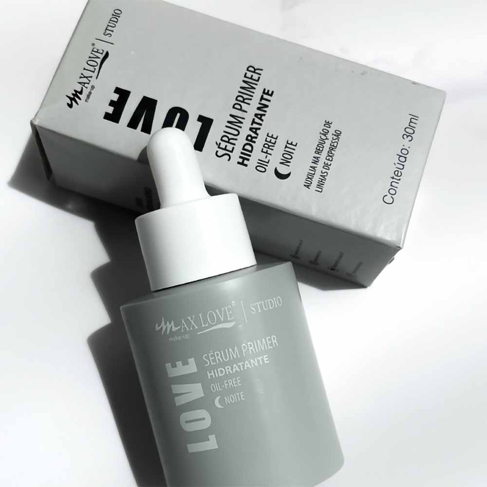 Sérum Facial Primer Hidratante Oil-Free Max Love 30ml