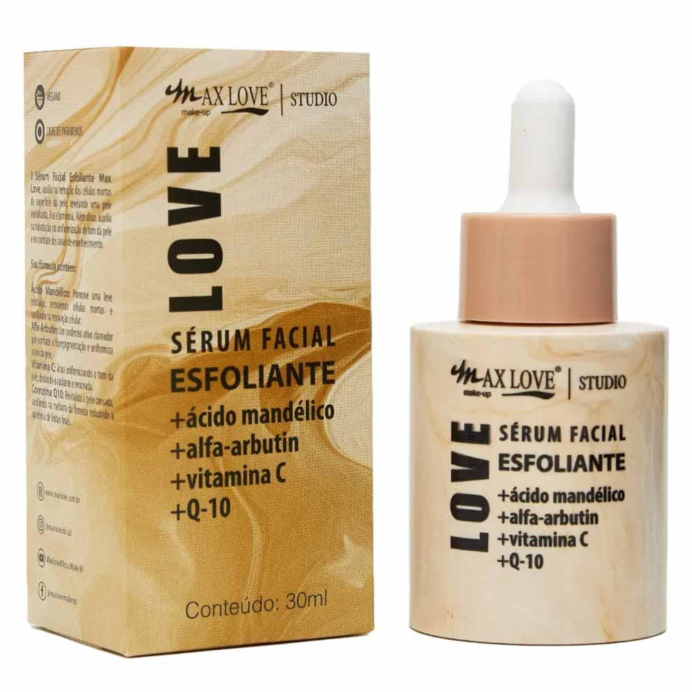 Sérum Facial Esfoliante Max Love 30ml