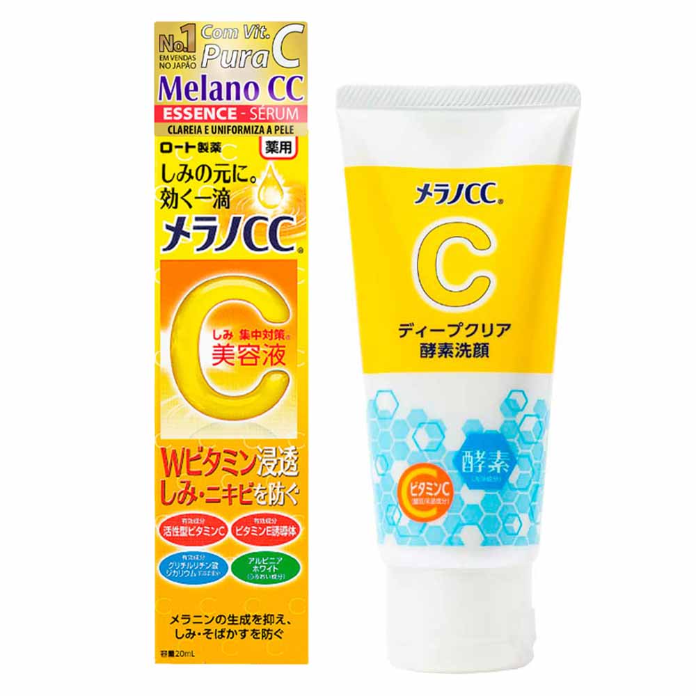 Kit Melano CC Sérum Facial + Sabonete Enzimático