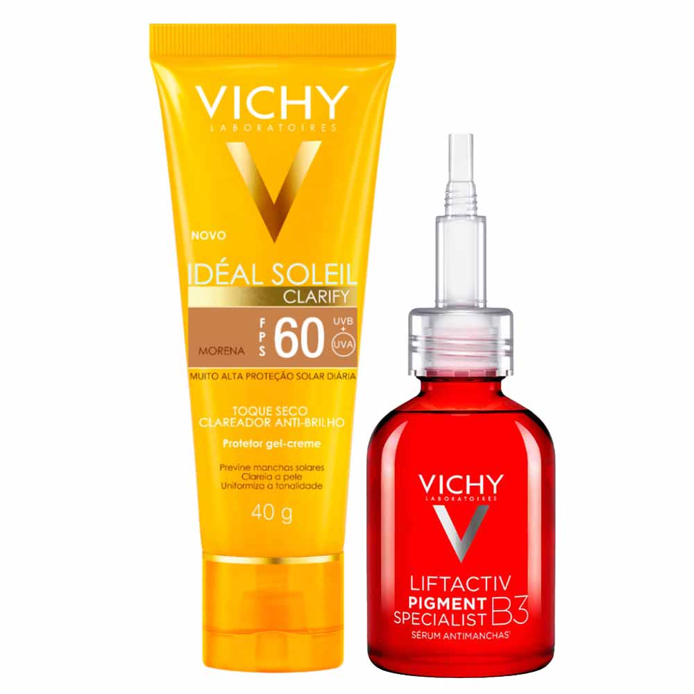 Kit Vichy Sérum Antimanchas + Protetor Solar Morena FPS 60