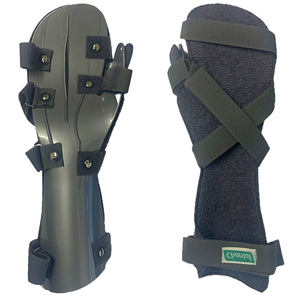 Tala Para Punho Mão Dedos Em Abs Chantal Direito Cinza Unidade