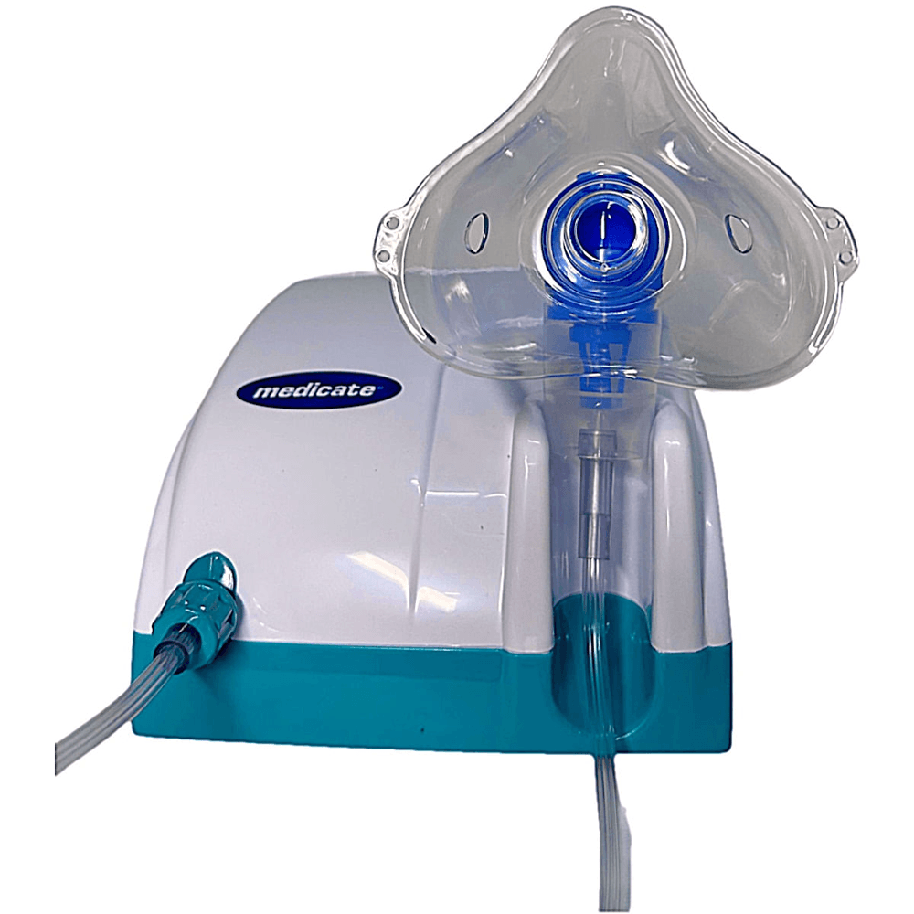 Inalador com Regulagem de Névoa MD1000RG Bivolt Medicate