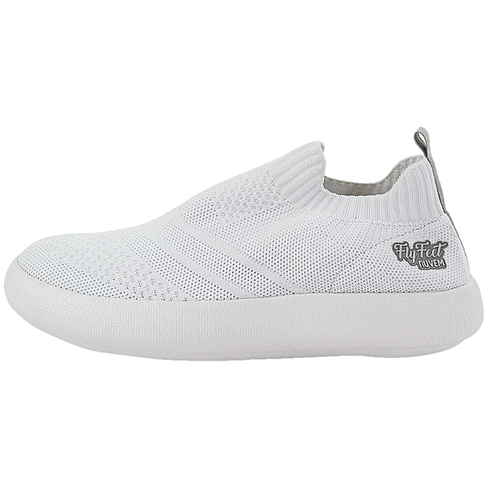 Tênis Ortopédico Flyfeet Nuvem Knit Ortho Pauher Branco Tamanho 40/41