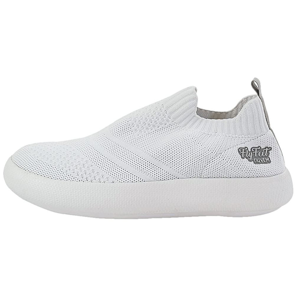 Tênis Ortopédico Flyfeet Nuvem Knit  Branco Tamanho 34/35 Ortho Pauher