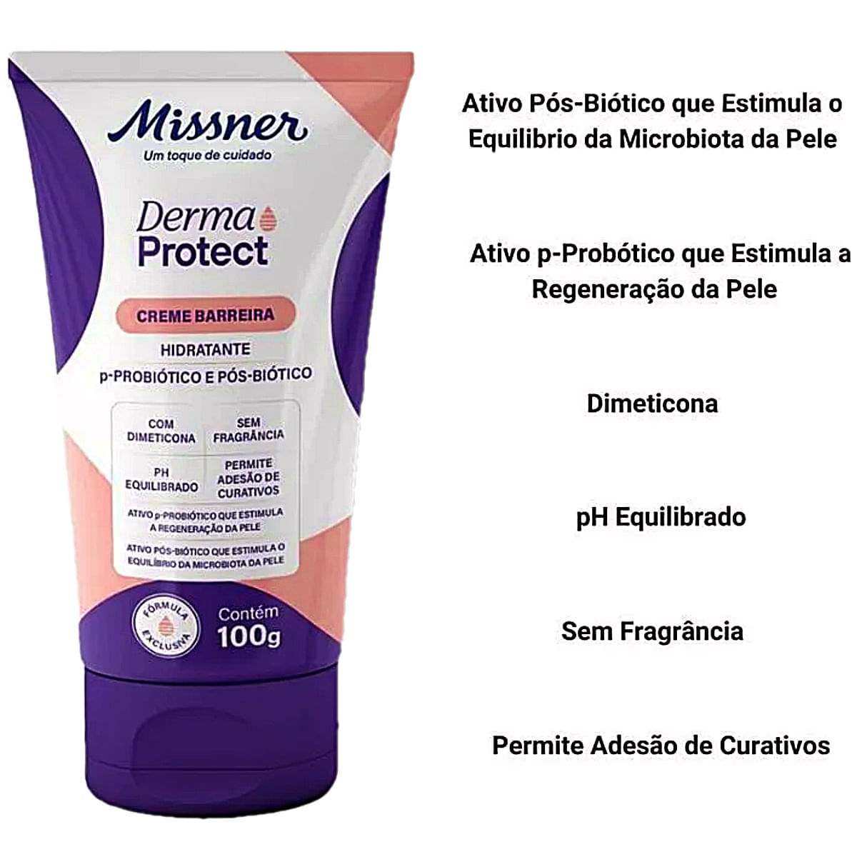 Creme Barreira Hidratante Derma Protect 100g unidade