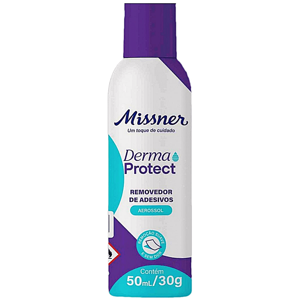 Removedor De Adesivo Aerosol Derma Protect Missner 50ml