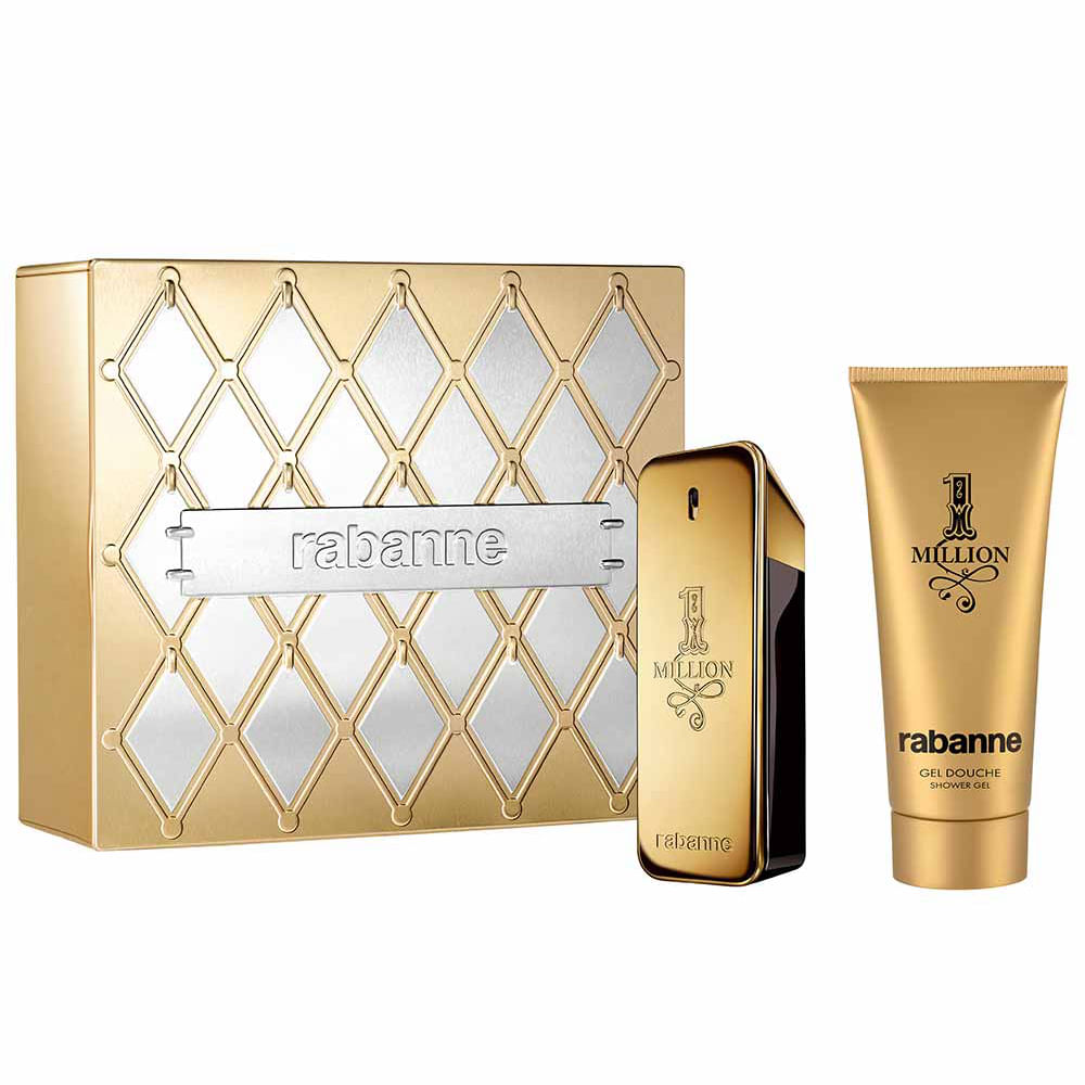 Kit Coffret Rabanne 1 Million Edt 100ml + Gel De Banho 100ml