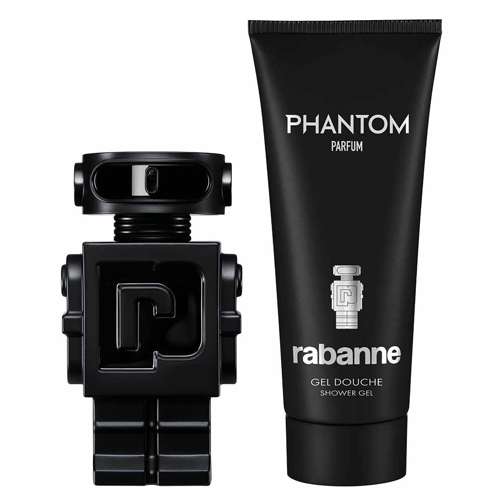Kit Coffret Rabanne Phantom Parfum Masculino 100ml + Shower Gel 50ml
