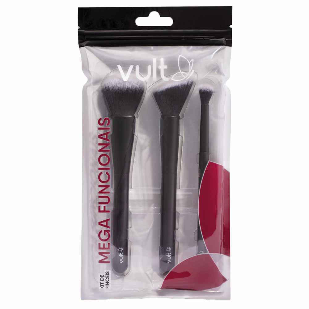 Kit De Pincéis Mega Funcionais Vult