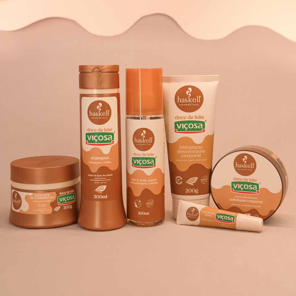 Shampoo Doce de Leite Viçosa Haskell 300ml