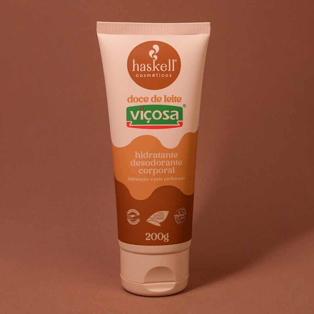 Hidratante Desodorante Corporal Doce de Leite Haskell 200g