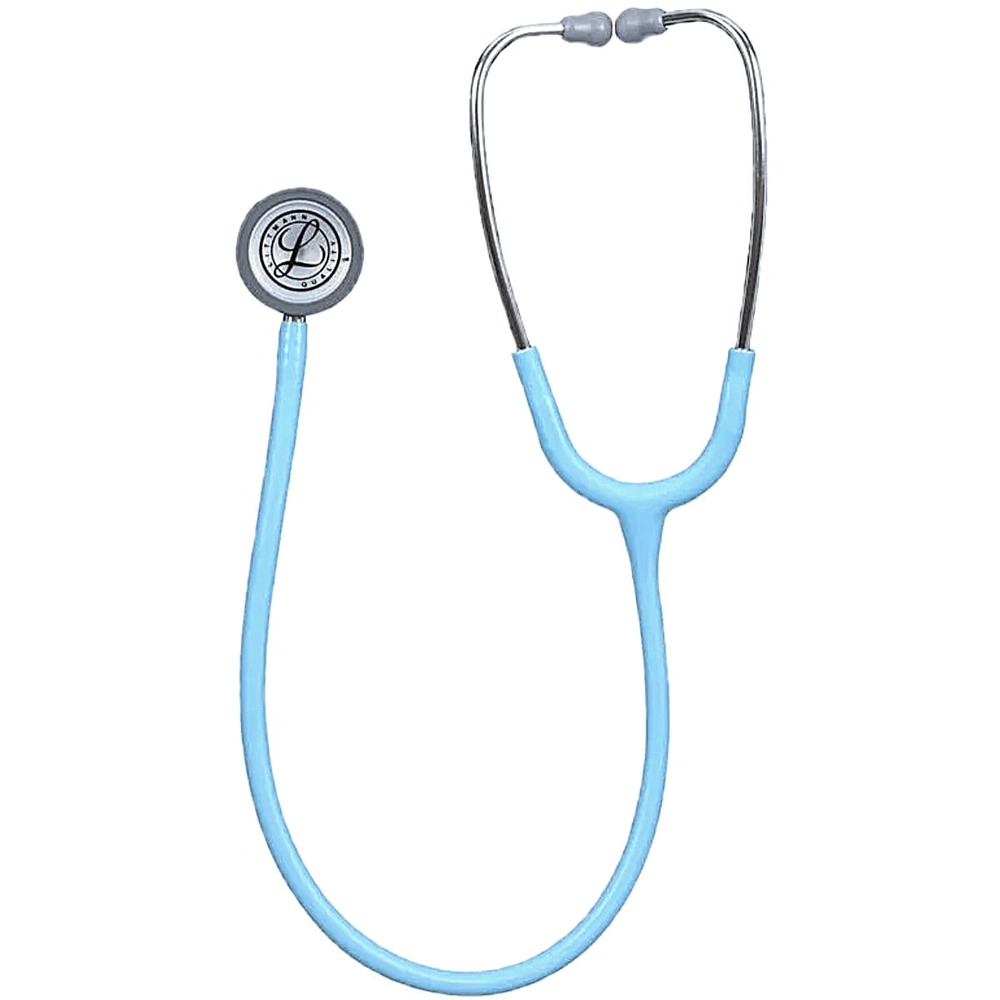 Estetoscópio Classic Iii Littmann Azul Marine Cetim Com Inox 5912c