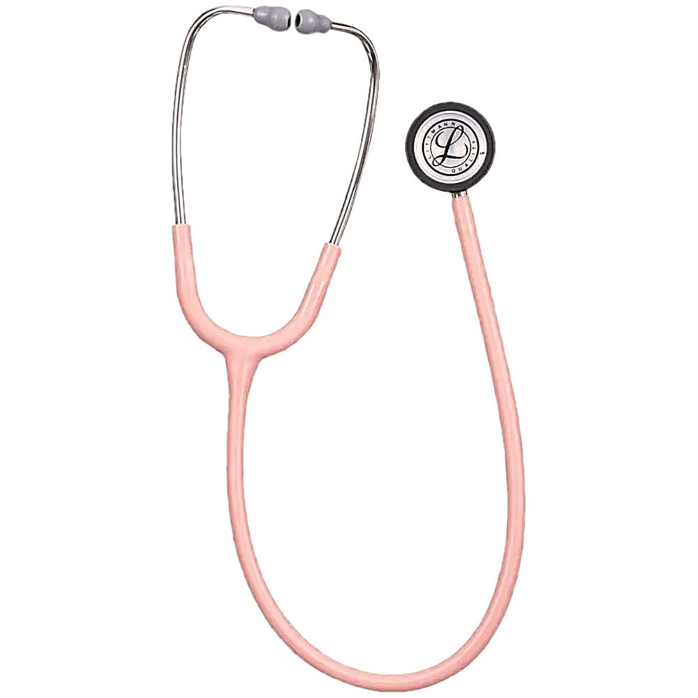 Estetoscópio Classic Iii Littmann Rosa Champanhe Cetim Com Inox 5910c