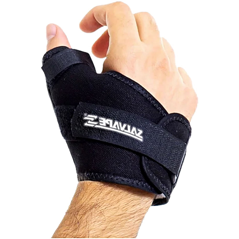 Tala Funcional Curta Para Polegar Salvapé Direito Tam M Unidade