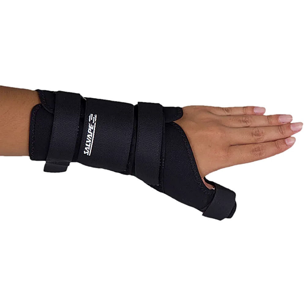 Tala Punho/polegar Salvape Tecido Curta Esq Preta P Unidade