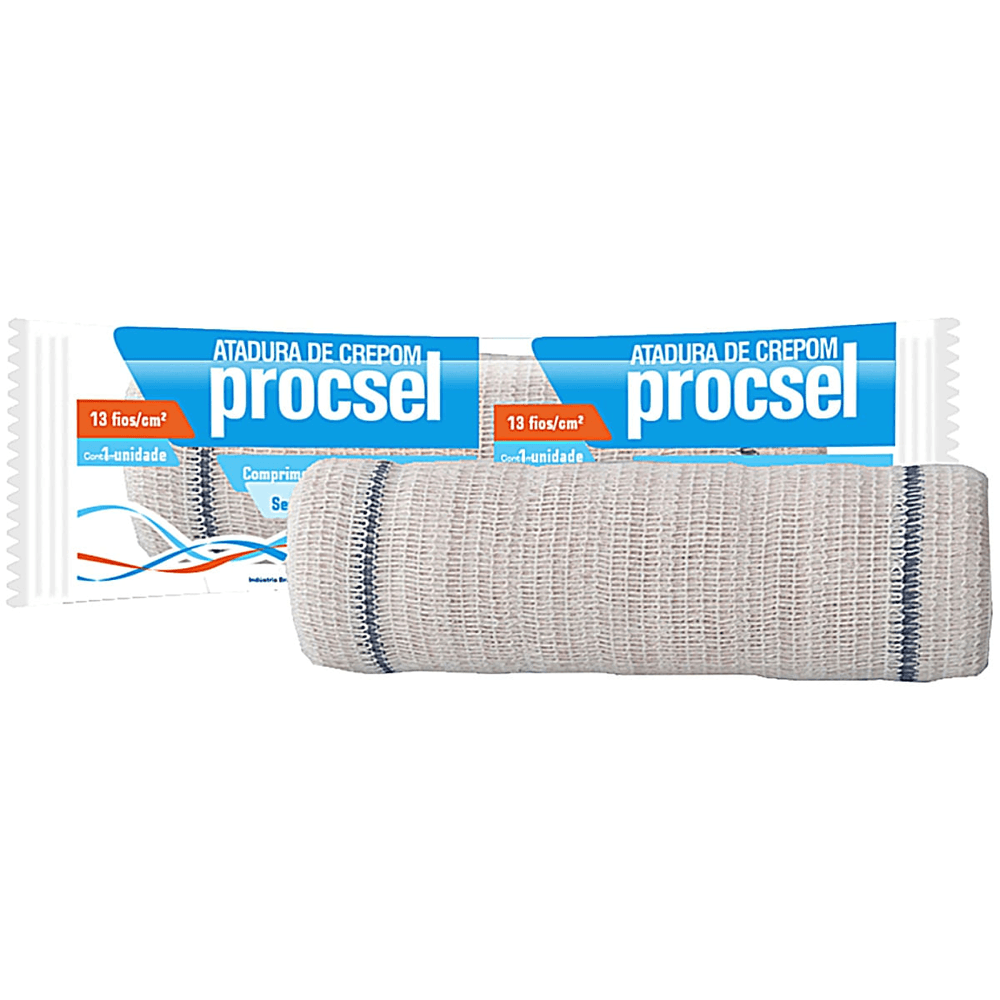 Atadura De Crepom Procsel 13 Fios 10cm X 1,80m